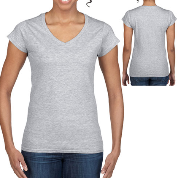 Gildan® Softstyle® ladies V-Neck T-Shirt - Colors 