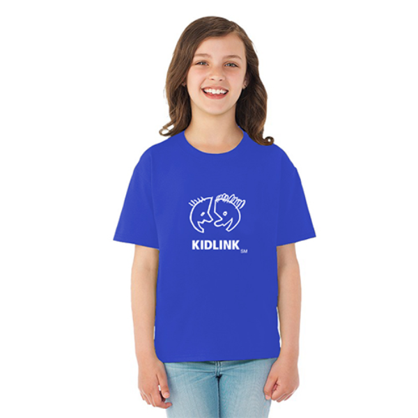 Fruit of the Loom® HD Cotton Youth T-Shirt - Colors Blue