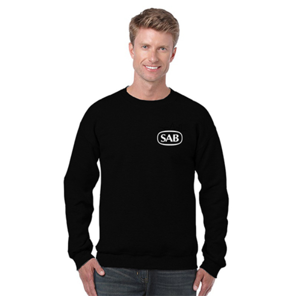 Gildan® Heavy BlendTM Classic Fit Adult Crewneck Sweatshirt Black