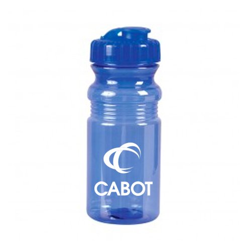 Translucent Sport Bottle w/ Snap Cap - 20oz.