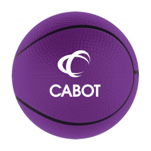 Basketball Stress Ball Purple