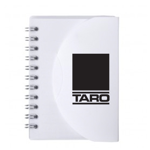 Small Curve Notebook  White
