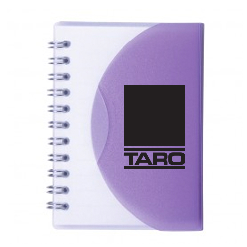 Small Curve Notebook  Translucent Purple