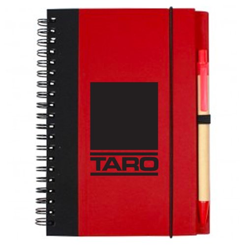 Contrast Paperboard Eco Journal Red