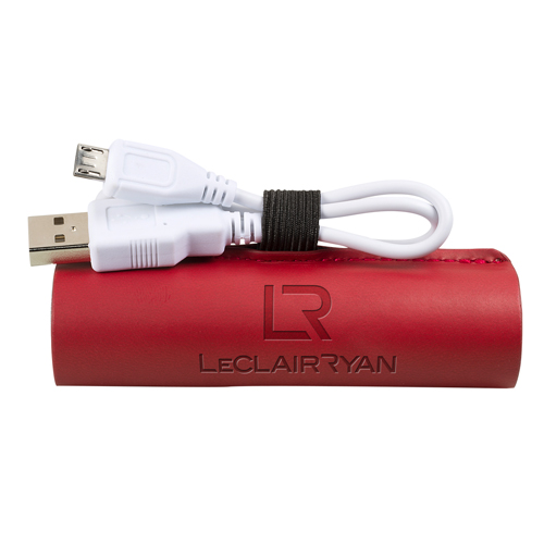 TuscanyTM Cylinder Power Bank Red
