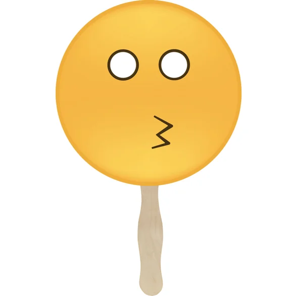 Emoji Hand Fan Whistle