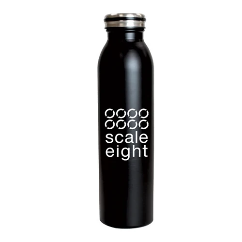 Rustic Insulated Bottle Black