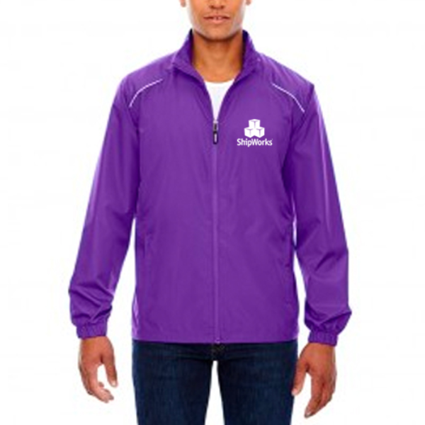Core 365® Men's Motivate Lightweight Jacket  Purple