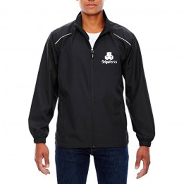 Core 365® Men's Motivate Lightweight Jacket  Black