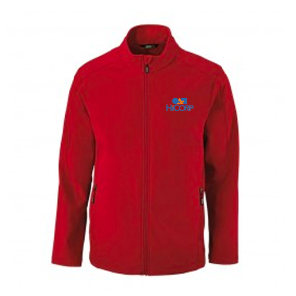 Core 365® Men's Cruise Two-Layer Fleece Shell Jacket  Red