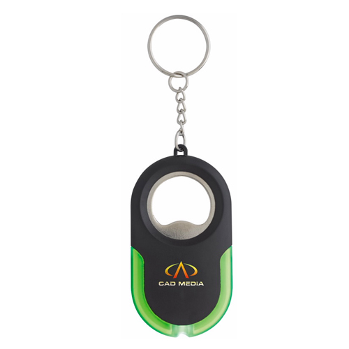 Custom Eclipse Keylight w/ Bottle Opener  Green