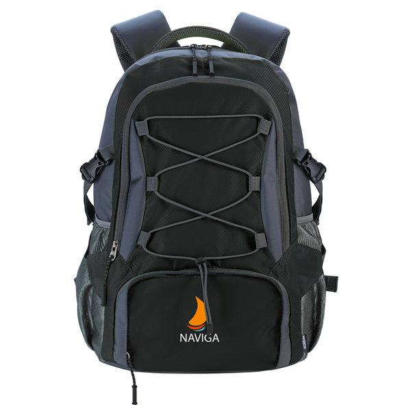 Koozie® Wanderer 25L Custom Backpack Daypack Black