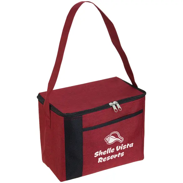 Greystone Square Cooler Bag  Red