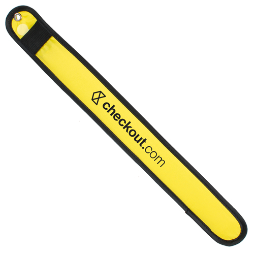 LED Custom Slap Bracelet Yellow
