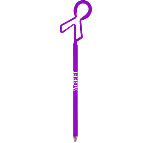 Awareness Ribbon Pen Opaque Purple
