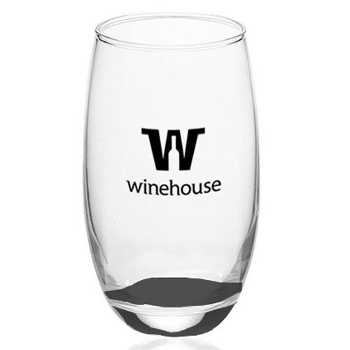 Clear Stemless Wine Glasses