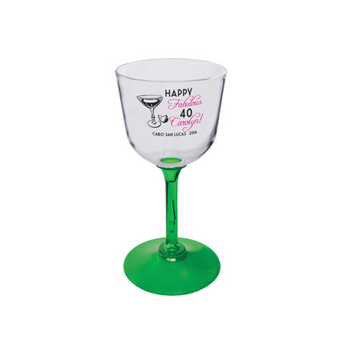 Standard Stem Acrylic Wine Glass - 7oz.