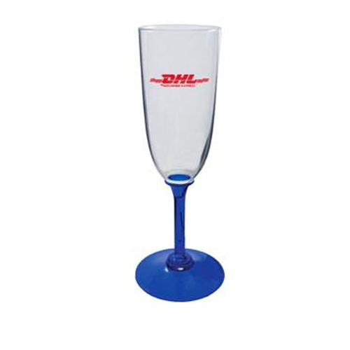 Custom Standard Stem Acrylic Champagne Glass - 7oz.
