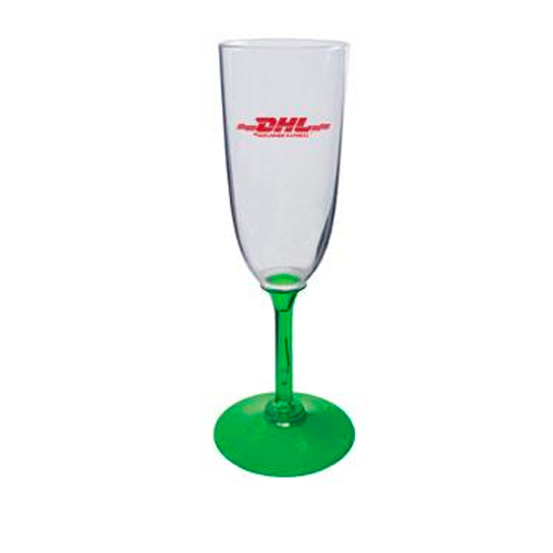 Custom Standard Stem Acrylic Champagne Glass - 7oz.