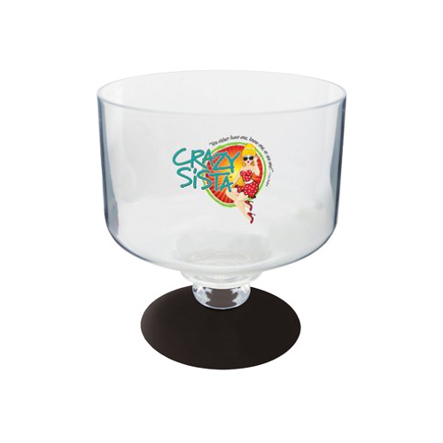Stemless Custom  Acrylic Margarita Glass - 18 oz
