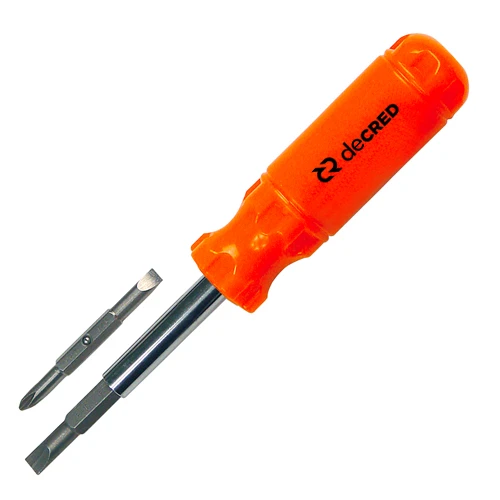 Screwdriver-6 In One  Orange