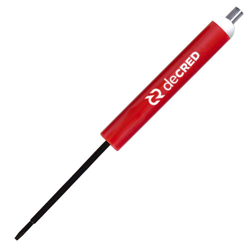 Phillips Blade-#0 - Valve Stem Top Metallic Red