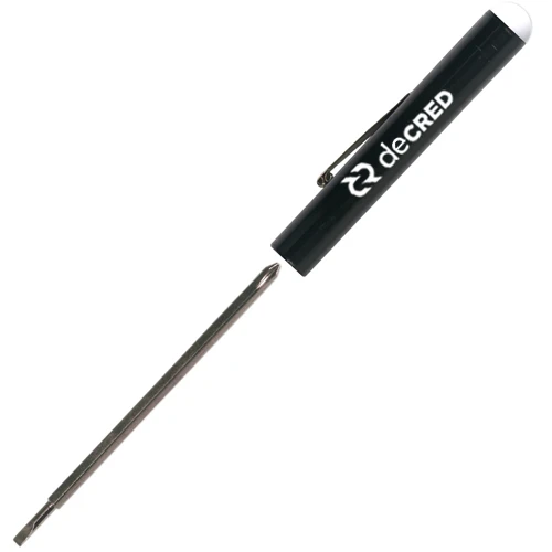 Reversible 2.5mm Tech - 0# Phillips Screwdriver with Button Top