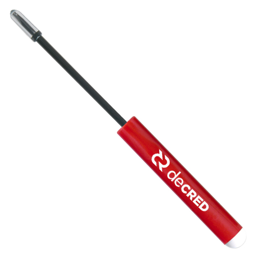 Tech Blade - Button Top Screwdriver-2.5mm  Metallic Red