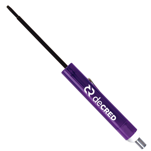 Tech Blade - Magnet Top Screwdriver (2.5mm )  Translucent Purple