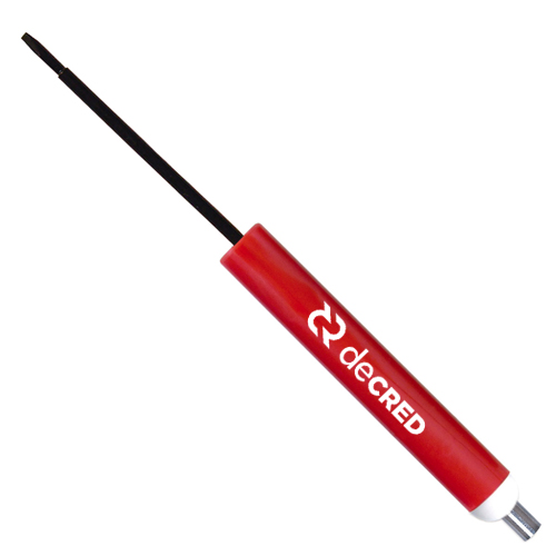 Tech Blade - Magnet Top Screwdriver (2.5mm )  Metallic Red