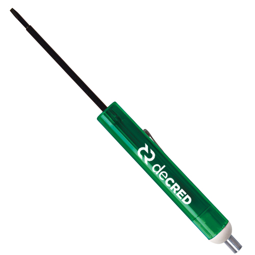 Tech Blade - Magnet Top Screwdriver (2.5mm )  Translucent Green