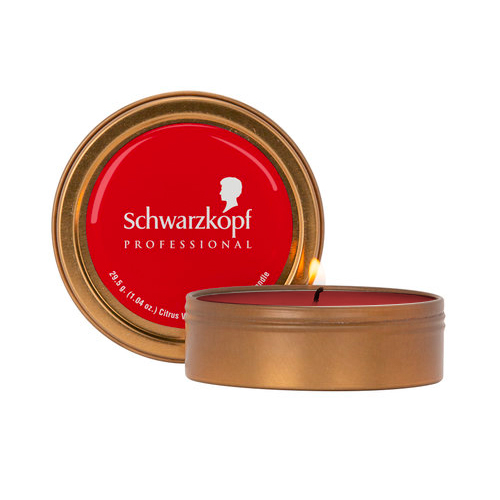 Scented Candle in Screw-Top Metal Tin-2oz.