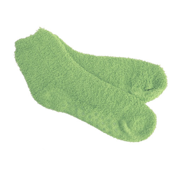 Fuzzy Socks Light Green