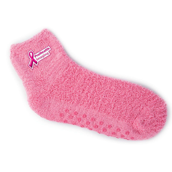 Fuzzy Socks Fluorescent Pink