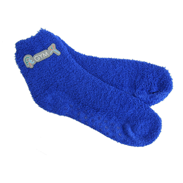 Fuzzy Socks Royal Blue