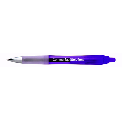 Custom BIC® Intensity® Clic™ Gel Pen Clear Purple