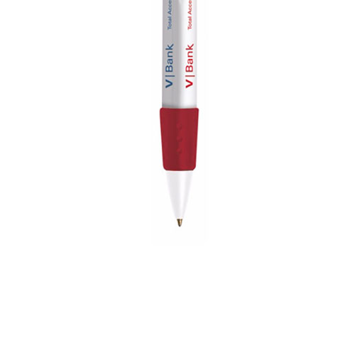 Custom BIC® Tri-Stic® WideBody® Grip Pen  Red