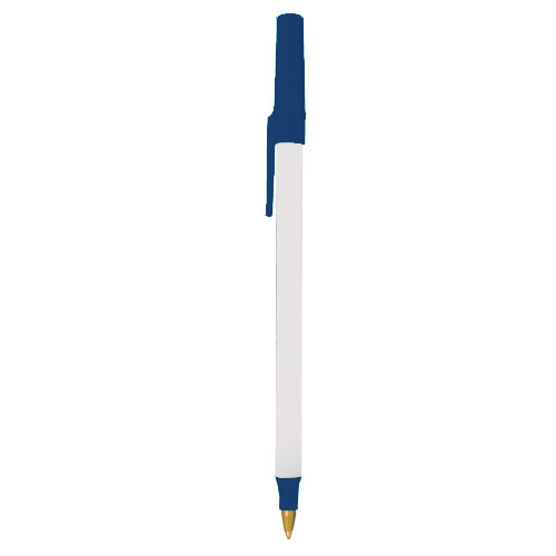 BIC® Round Custom Stic® Pen  Metallic Dark Blue
