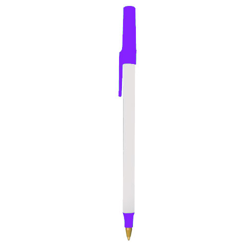BIC® Round Custom Stic® Pen  Purple