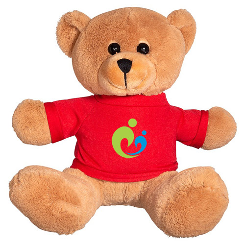 Plush Bear with T-Shirt- 8.5