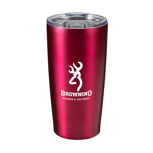 Everest Stainless Steel Insulated Tumbler - 20 OZ. Matte Metallic Berry