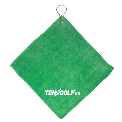 Microfiber Golf Towel  Green