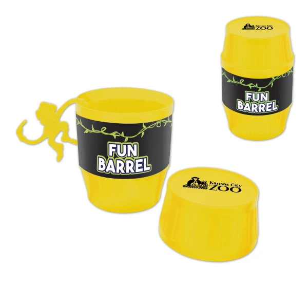 Fun Barrel of Monkeys Yellow