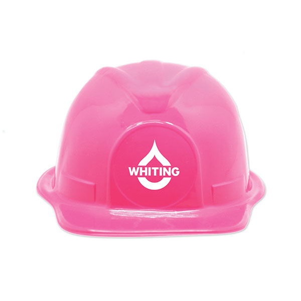 Novelty Child Sized Construction Hat  Pink