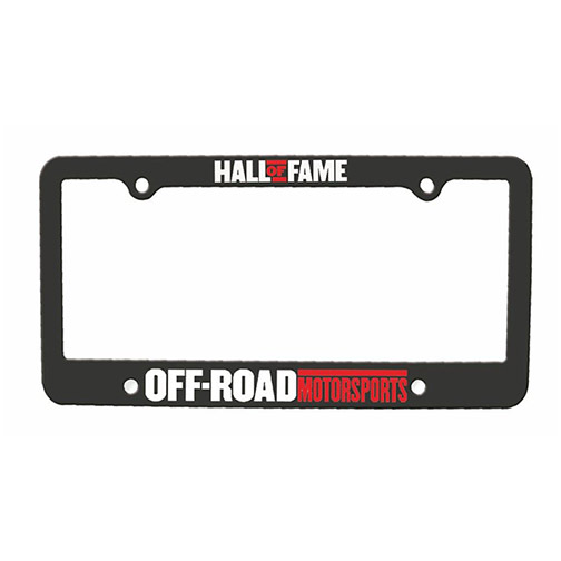 License Plate Frame-4Holes,Full Color Digital Black