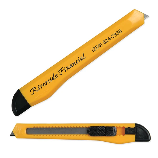Small Snap Blade Utility Knife Yellow