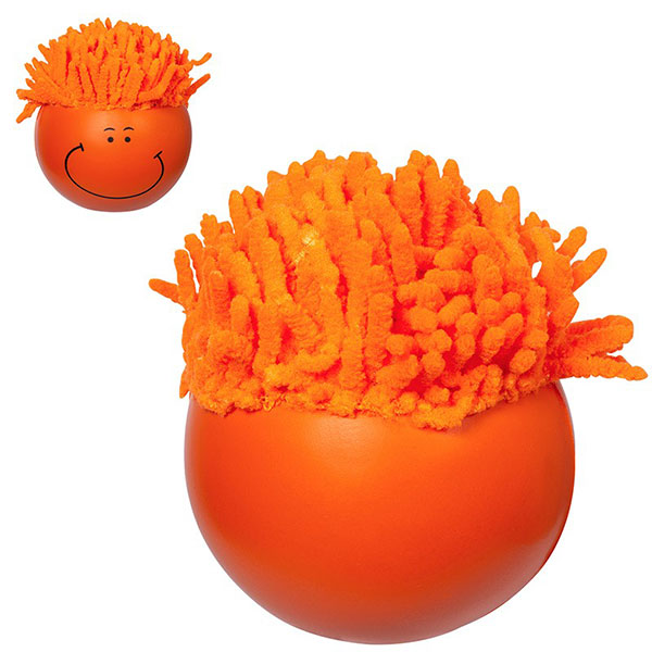 Moptoppers® Stress Reliever Solid Colors Orange