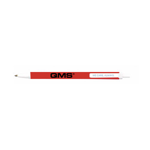Custom BIC® PrevaGuard™ Clic Stic® Pen Red/White