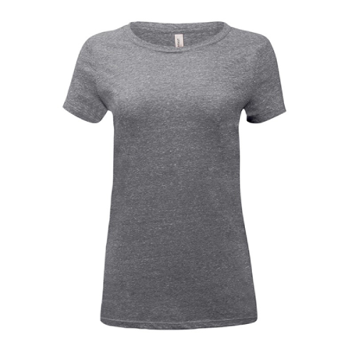 Threadfast Ladies' Triblend Short-sleeve T-Shirt Grey Triblend