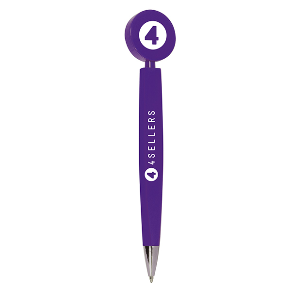 Flat Printing Pen  Purple
